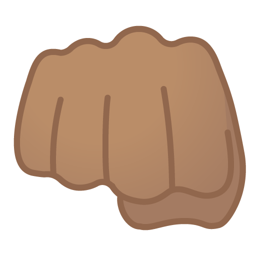 Oncoming Fist: Medium Skin Tone, the design in this release