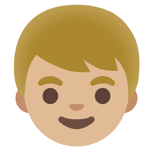 Boy: Medium-Light Skin Tone, the previous design