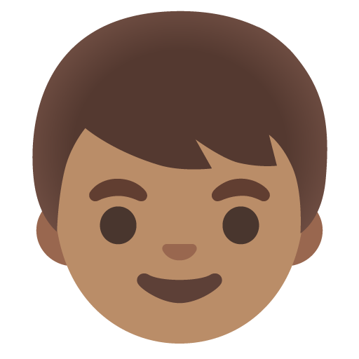 Boy: Medium Skin Tone, the previous design