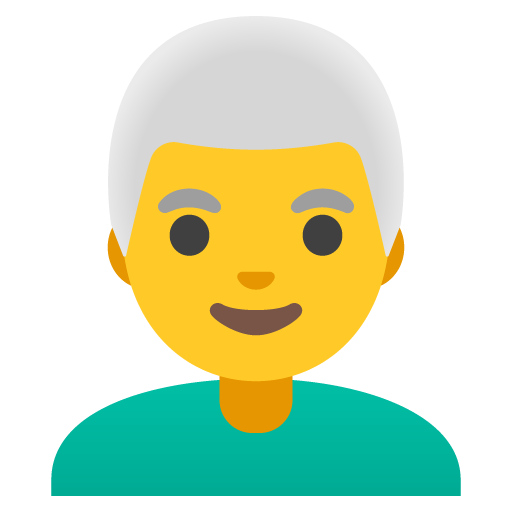 Man: White Hair, the previous design