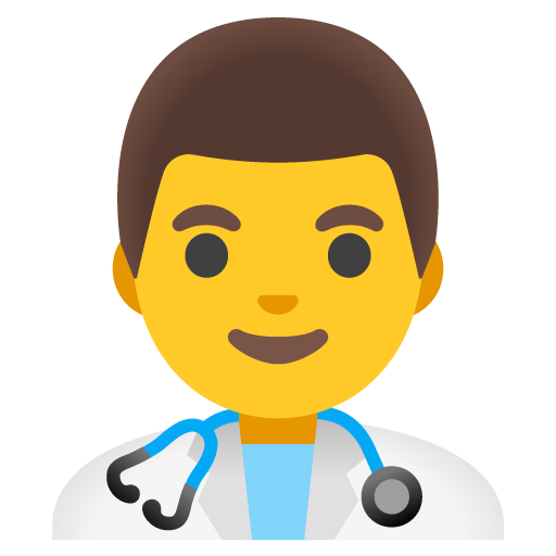 Man Health Worker, the previous design