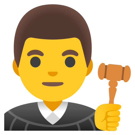 Man Judge, the previous design