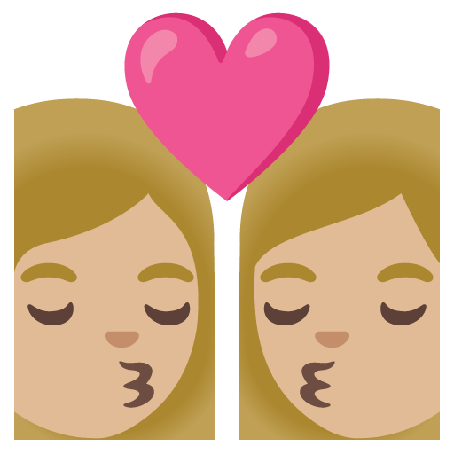 Kiss: Woman, Woman, Medium-Light Skin Tone, the design in this release
