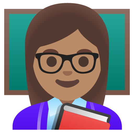 Woman Teacher: Medium Skin Tone, the previous design