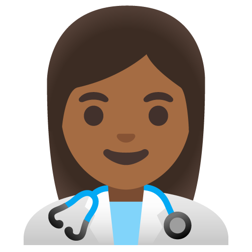 Woman Health Worker: Medium-Dark Skin Tone, the previous design