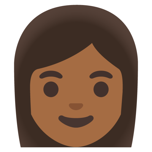 Woman: Medium-Dark Skin Tone, the previous design