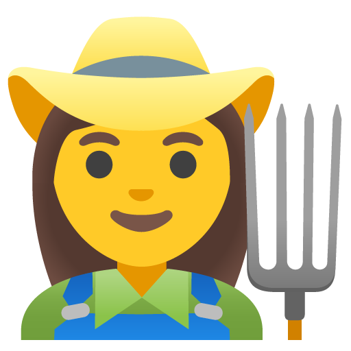 Woman Farmer, the previous design