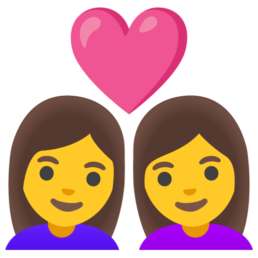 Couple with Heart: Woman, Woman, the design in this release