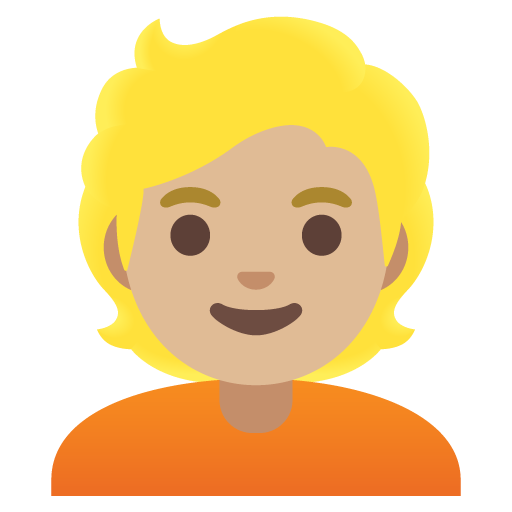 Person: Medium-Light Skin Tone, Blond Hair, the previous design