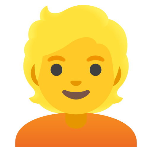 Person: Blond Hair, the previous design