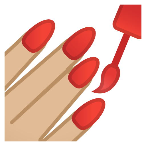 Nail Polish: Medium-Light Skin Tone, the design in this release
