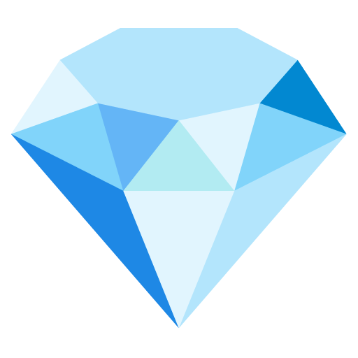 Gem Stone as drawn by Google in Android 12.0