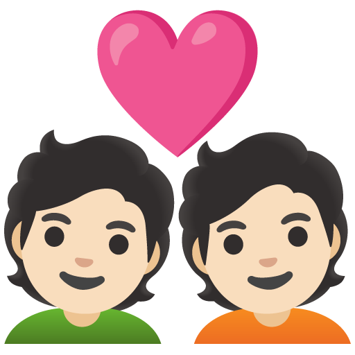Couple with Heart: Light Skin Tone, the design in this release