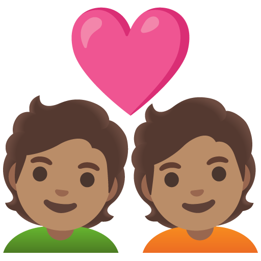 Couple with Heart: Medium Skin Tone, the design in this release