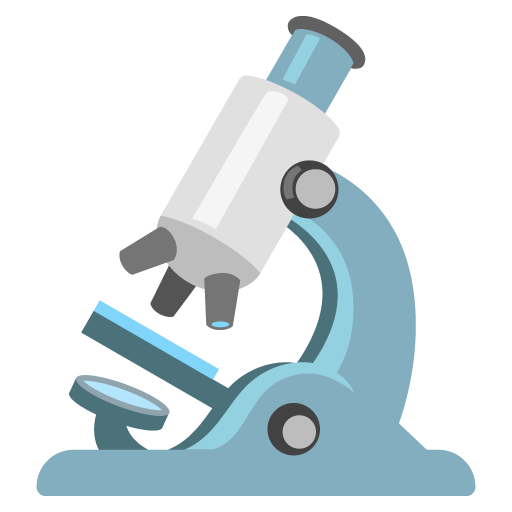 Microscope as drawn by Google in Android 12.0