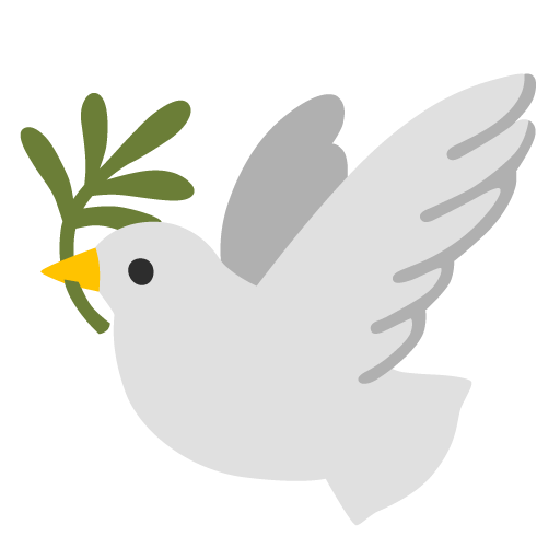 비둘기 as drawn by Google in Android 12.0