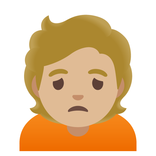 Person Frowning: Medium-Light Skin Tone, the previous design