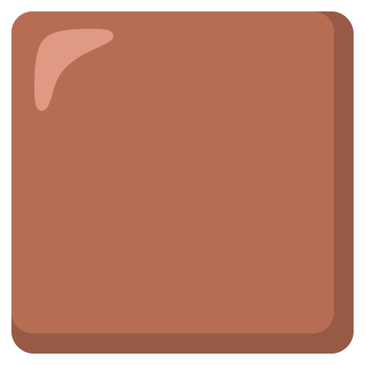 Brown Square as drawn by Google in Android 12.0