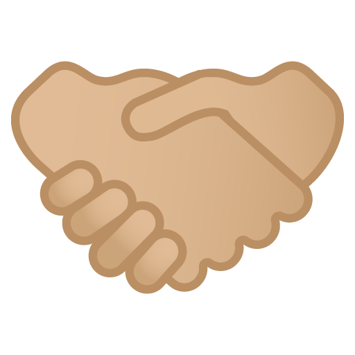 Handshake: Medium-Light Skin Tone, the design in this release