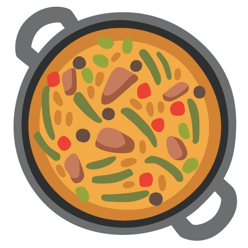 Shallow Pan of Food, the design in this release