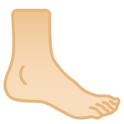 Foot: Light Skin Tone, the design in this release