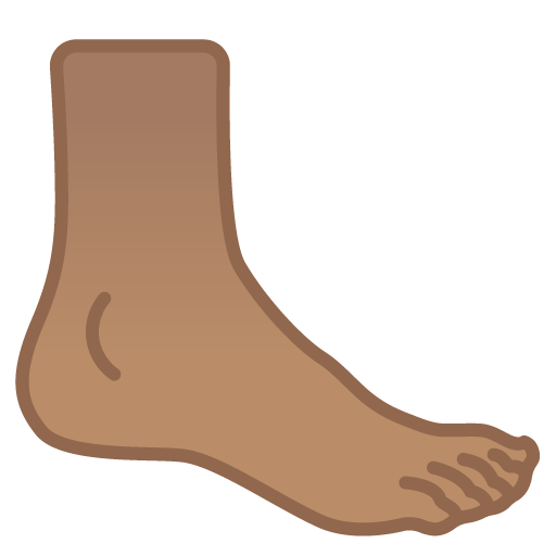 Foot: Medium Skin Tone, the design in this release