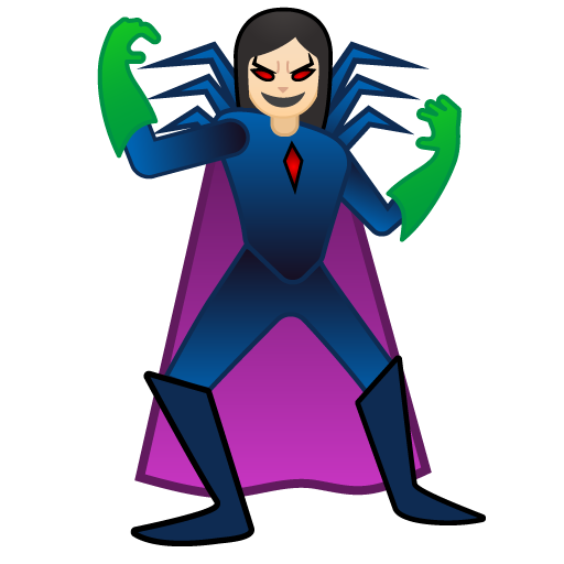 Woman Supervillain: Light Skin Tone, the design in this release