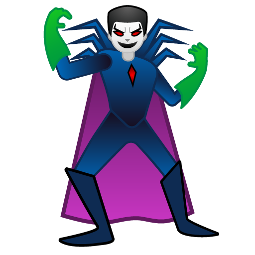 Man Supervillain, the design in this release