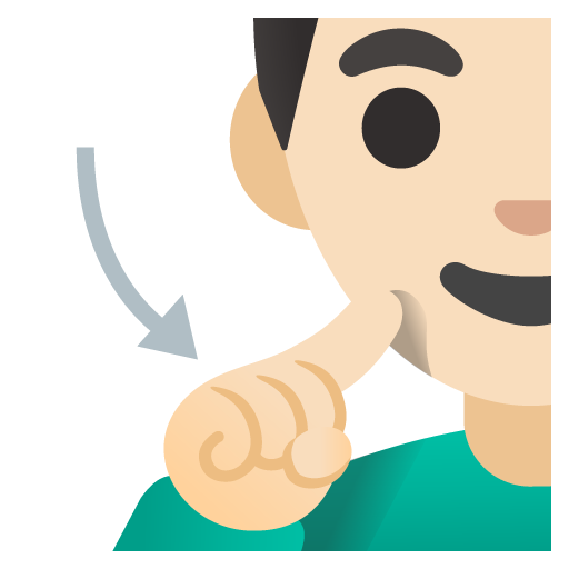 Deaf Man: Light Skin Tone, the previous design