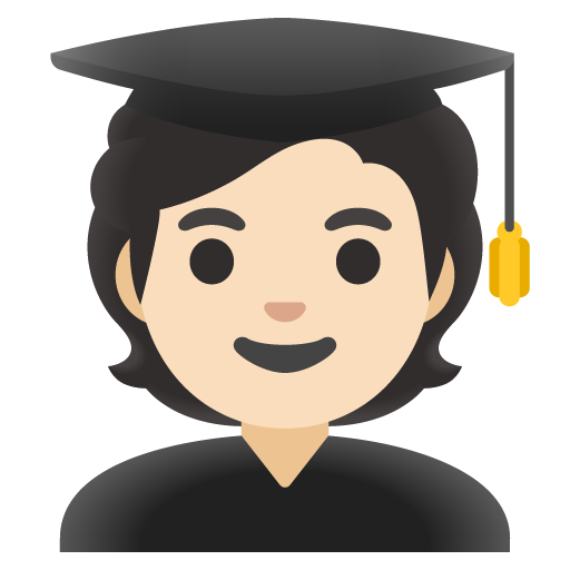 Student: Light Skin Tone, the previous design