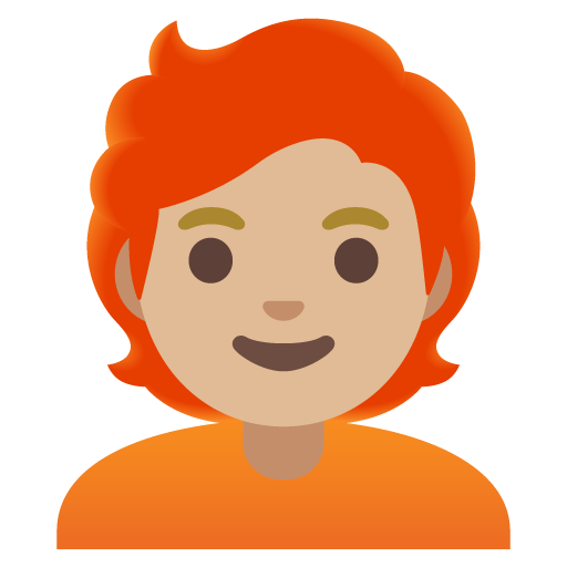 Person: Medium-Light Skin Tone, Red Hair, the previous design