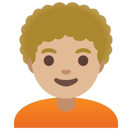 Person: Medium-Light Skin Tone, Curly Hair, the previous design
