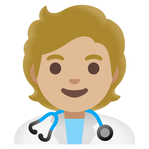 Health Worker: Medium-Light Skin Tone, the previous design