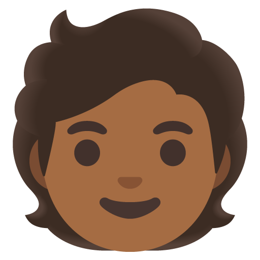 Person: Medium-Dark Skin Tone, the previous design