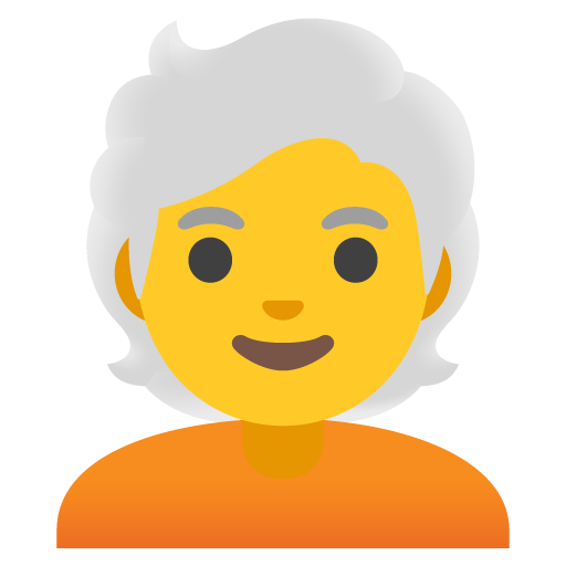 Person: White Hair, the previous design