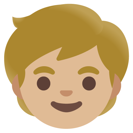 Child: Medium-Light Skin Tone, the previous design