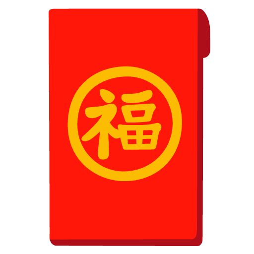 Busta Hongbao as drawn by Google in Android 12.0