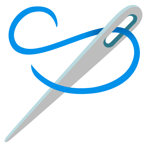 Sewing Needle as drawn by Google in Android 12.0