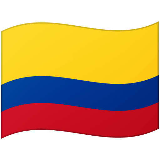 Flag: Colombia as drawn by Google in Android 12l