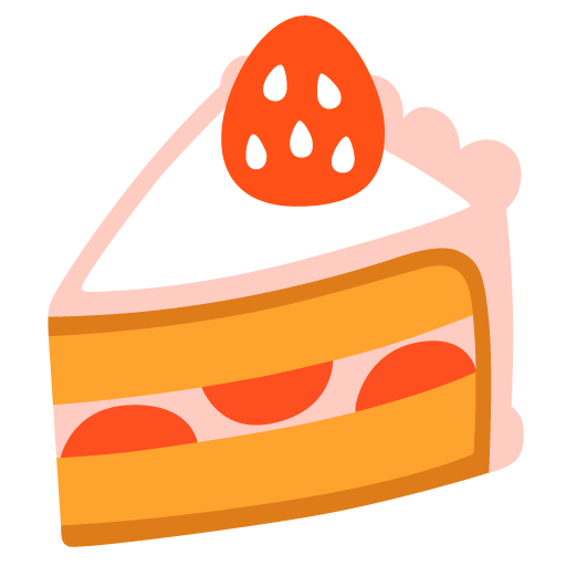Shortcake as drawn by Google in Android 12l