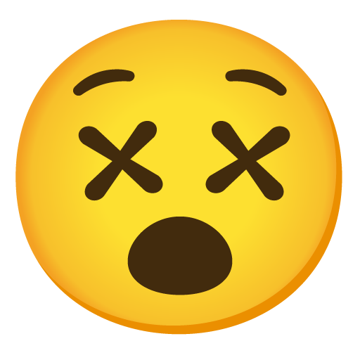 Face with Crossed-Out Eyes, the design in this release