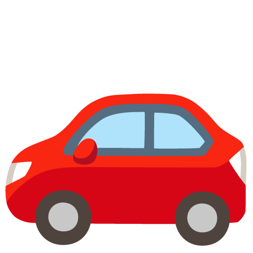 Automobile as drawn by Google in Android 12l