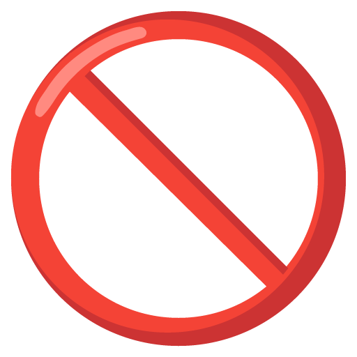 Prohibited as drawn by Google in Android 12l