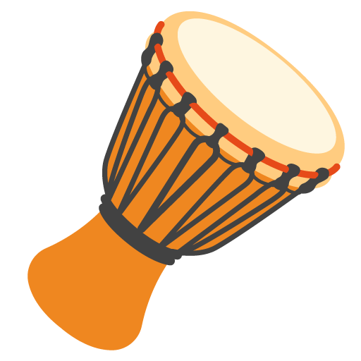 Long Drum as drawn by Google in Android 12l