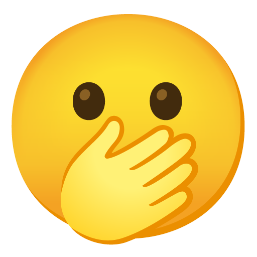 Face with Open Eyes and Hand Over Mouth, the design in this release