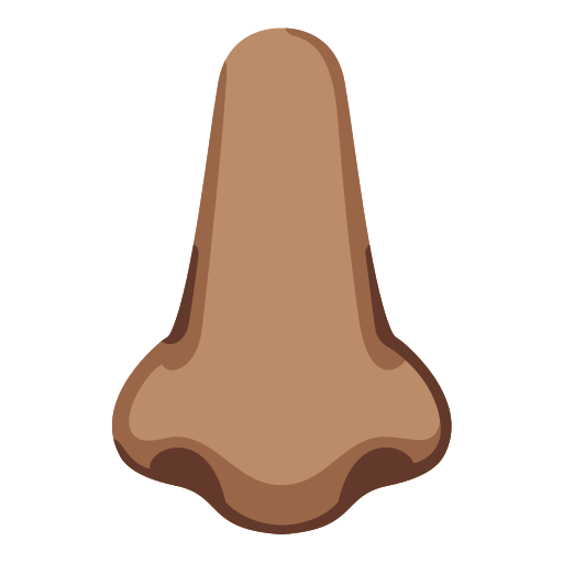 nose: medium skin tone — Google