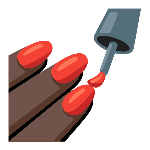 nail polish: dark skin tone — Google