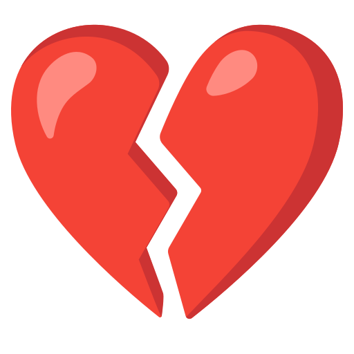 broken heart — Google