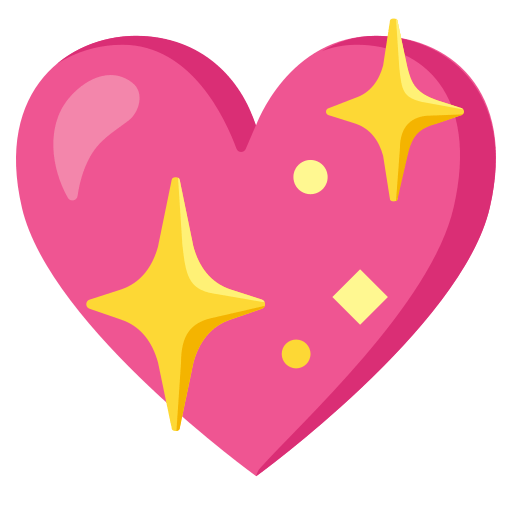 sparkling heart — Google