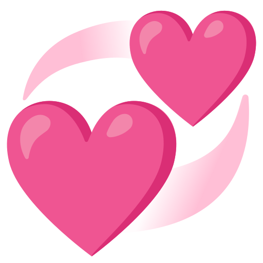revolving hearts — Google